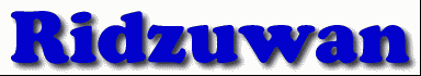 Ridzuwan First Name