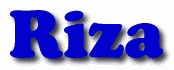 Riza First Name