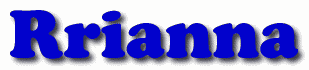 Rrianna First Name