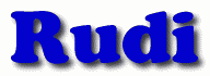 Rudi First Name