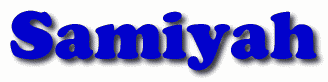 Samiyah First Name