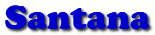Santana First Name