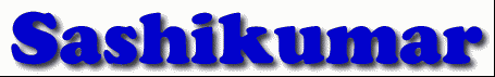 Sashikumar First Name