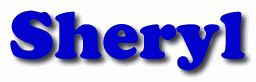 Sheryl First Name
