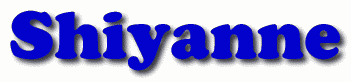 Shiyanne First Name
