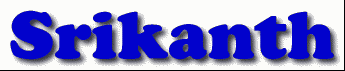 Srikanth First Name