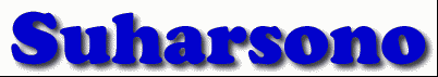 Suharsono First Name