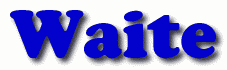 Waite First Name