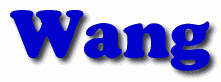 Wang First Name