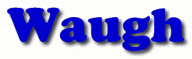 Waugh First Name