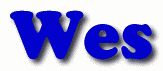 Wes First Name