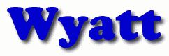 Wyatt First Name