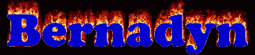Bernadyn First Name
