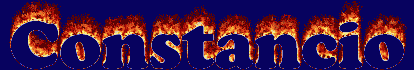 Constancio First Name