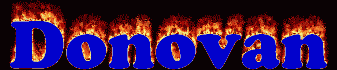 Donovan First Name