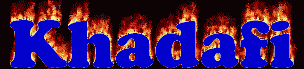Khadafi First Name