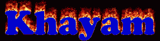 Khayam First Name