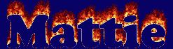 Mattie First Name