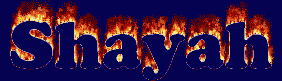 Shayah First Name