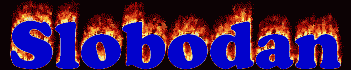 Slobodan First Name