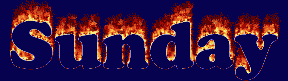 Sunday First Name