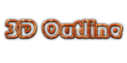 Click to make a logo like this one 3D Outline