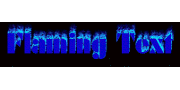 Click to make a logo like this one Blue Flames