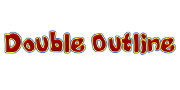 Click to make a logo like this one Double Outline