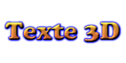 Texte 3D