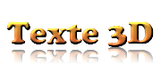 Texte 3D