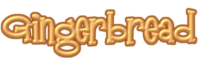 Click to make a logo like this one Gingerbread