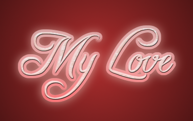 Click to make a logo like this one My Love