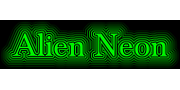 Click to make a logo like this one Alien Neon