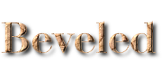 Click to make a logo like this one Beveled Heading