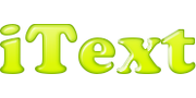 Click to make a logo like this one iText