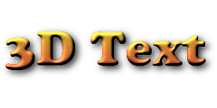 3D Text